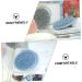 Hemoton Silicone Shampoo Brush for Babies and Kids - Blue - Buy Online on GoSupps.com