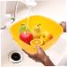 Alipis 1 Set Food Basket Thicken Vegetable Holder Kitchen Vegetables Supply Washing Storage Double-Layer 32X27CM Orange - Buy Online on GoSupps.com