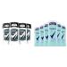 Degree Men 72-Hour Antiperspirant Deodorant Pack of 4 and Degree Women 48-Hour Antiperspirant Deodorant Pack of 6 2.7 Ounce (Pack of 4) Body Deodorant + Deodorant Shower Clean
