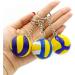 Ifundom 3D Volleyball Key Pendant - Sportball Keychain for Bags & Backpacks | 3 Pieces Hanging Volleyball Trailer - Buy Online on GoSupps.com
