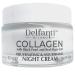 Delfanti-Milano   COLLAGEN REJUVENATING AND NOURISHING Night Cream   Face and Neck Moisturizer with BLACK PEARL and RED ALGAE GEL  Made in Italy