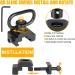 Sokiss 2PCS QD Sling Swivel Mount with 2 Point Sling - Heavy Duty 1.25 Push Button Quick Release Attachment for Picatinny/Weaver Rail - Buy Online on GoSupps.com