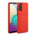Tivenfezk Nadoli Silicone case for Xiaomi Redmi Note 11 Ultra thin shockproof scratch -resistant wallet soft TPU protective cover mobile phone case with credit card holder xiaomi redmi note 11 red