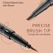 Eyebrow Pen Microblading Eyebrow Pencil with -Fork-Tip and Precise Brush Create Natural Hair-Like Brows Eyebrow Pencil (Grey) - Buy Online on GoSupps.com