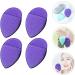 Beaupretty 4pcs Face Wash Puff Facial Sponge Facial Cleansing Sponge Cellulose Facial Sponges Exfoliating Facial Sponge Makeup Remover Tissues Spa Gloves Facial Purple Wet and Dry 1 count (Pack of 1) Purple - Buy Online on GoSupps.com