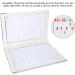  Haofy Haofy Nail Gel Card 160 Nail Slots Nail Gel Color Nail Polish Display Nail Art Book Showing Shelf (GOLD) - Buy Online on GoSupps.com