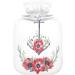 Buy NAANLE 1L Hot Water Bottle - Watercolor Flower Anchor Design | Transparent Pain Relief & Warmth for Bed Hands & Feet - Ideal Heat and Cold Therapy - Buy Online on GoSupps.com