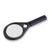 Lightweight Magnifying Glass Hand-Held 2.5/5 Times Hd Portable Magnifying Glass for Children and Elderly Reading Lofty Ambition