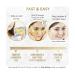 HUAXIA 24K Gold Eye Mask - 20 Pairs for Puffy Eyes Dark Circles & Wrinkles - Best Under Eye Patches for Men & Women | Shop Internationally - Buy Online on GoSupps.com
