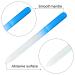 6 Pack Glass Nail Files with Case - Double Sided Crystal Fingernail File Manicure Set for Gentle Nail Care - 6 Colors - Buy Online on GoSupps.com