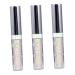 DRESSOOS 3pcs Women Makeup Glitter Liquid Eyeliners Glitter Eye Shadow Star Light Eyeshadows Glow Golden