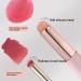 Huayeex Lip Applicator | Mini Silicone Lipstick Brush | Reusable Versatile Small Lipstick Applicator Brush with Lid for Lipstick Lip Gloss Pink - Buy Online on GoSupps.com