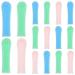 minkissy Ear Spoon Tips 15pcs Silicone Ear Wax Picker Cover Ear Wax Removal Sleeves Ear Spoon Protector Ear Scoops Sleeves Earwax Remover Accessory