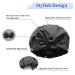Aibilye Extra Large Black Shower Cap for Long Hair - Waterproof & Reusable - Buy Online on GoSupps.com