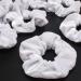Whavel 12 Pack Velvet Hair Scrunchies - Soft White Elastic Hair Bands - Buy Online on GoSupps.com