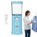 Xtauaguh Nano Mist Sprayer | Handheld Nano Mister - 30ml Visual Water Tank Cordless Mist Sprayer Handy Nano Mist Sprayer with Colorful Light for Face Hydrating Blue