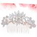 DOITOOL 1pc Bridal Hair Combs Rhinestone Comb Rhinestone Haircombs for Women Wedding Hair Bridal Side Combs Bridal Headpiece Comb Rhinestone Headpiece Accessories Bride Alloy - Buy Online on GoSupps.com