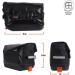 Ibera Bike Trunk Bag - PakRak Clip-On Quick-Release Waterproof Commuter Bag Black - Buy Online on GoSupps.com