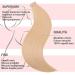 Hotlulana Tape In Extensions Real Hair #18 - 18 Inch 40g Invisible 100% Human Hair - 20 Pack - Buy Online on GoSupps.com