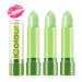 Lishang 3 pieces aloe vera lip care stick lipstick green set aloe lip lip butter jelly lipstick lipstick lip gloss temperature color change lipstick long -lasting waterproof for girls gift 3PCs