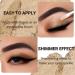 Oulac Bronzo Cream Eyeshadow - Shimmery, Moisturizing, Long Lasting & Waterproof | Pigmented Metallic Eye Makeup (03 My Fate) - 0.42 oz - Buy Online on GoSupps.com
