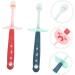 Gleavi 8 STK Baby Toothbrush Set - 360-Degree Silicone Toothbrushes for Children | Essential Baby Needs - Buy Online on GoSupps.com
