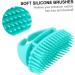 Magiclulu Silicone Shampoo Brush Set for Scalp Massage - 6 PCS | Ideal for Women & Men Body Scrubber & Head Massager - Buy Online on GoSupps.com