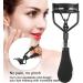 OKJHFD Eyelash Curler Professional Stainless Steel Eyelash Curler Silicone Ring Pad Eyelash Curling Tool Cosmetic Makeup Tool(Black) - Buy Online on GoSupps.com