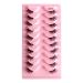 Eyelash Package Trays High Imitation 10 Pairs of Half Eye Eyelashes Grafting Eyelashes Curling Eyelashes Small Eyelash Curler D One Size