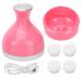 Electrical Scalp Massager - 4 Modes Waterproof Ergonomic Silicone - Stress Relief for Muscles & Pets - Pink - Buy Online on GoSupps.com