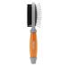 Wahl Canada Double Sided Brush Dog Brush Detangling & Smoothing Metal Pins with rounded tip & soft nylon bristles Comfort Grip Gel Handle Great for Dog Grooming - Model 58421 - Buy Online on GoSupps.com