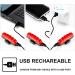 Keywell USB Rechargeable Bike Tail Light | Super Bright LED Rear Light for Cycling Safety | Water Resistant - Buy Online on GoSupps.com