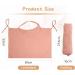 Breathable Cotton Nursing Cover with Adjustable Strap - Lightweight Pink Breastfeeding Shawl for Outdoor Use - Buy Online on GoSupps.com