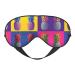 Colorful Pineapple Pattern Soft Sleep Eye Mask Female Breathable Eye Patch Perfect for Travel and Relaxation