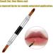 Holzsammlung 100 Pcs/Set Lip Brushes Disposable Lip Brush Lipgloss Soft Liner Brushes Lipstick Concealer Brushes Double Head Travel Makeup Lip Applicator Wands Cosmetic Tool Kits #13 - Buy Online on GoSupps.com