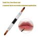 100-Piece Disposable Dual-Head Makeup Brush Set | Roseflower Mini Lip Applicator | Portable Lip Gloss Brush for Precise Lip Makeup Application - Buy Online on GoSupps.com