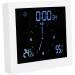 Bathroom Accessories Digital Clock Ring Dynamic Hand Time Display Supports Digital Display Time Display for Bathroom (White Pisa Leaning Tower Type) - Buy Online on GoSupps.com