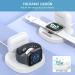for Apple Watch Charger - 2 in 1 Wireless Watch Charger Portable Charging Stand with Charging Cable Compatible with iWatch Series 8/7/6/5/4/3/2/SE - Charging Dock Station for AirPods 1/2/3/Pro White - Buy Online on GoSupps.com