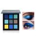 Beauty Glazed 9 Colors Eyeshadow Palette - Waterproof Shimmer Matte & Glitter Mineral Makeup #03 - International Shipping - Buy Online on GoSupps.com