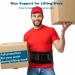 Buy Back Braces for Lower Back Pain Relief - Adjustable Support Belt for Men & Women - Ideal for Lifting & Moving - Black Medium - Buy Online on GoSupps.com