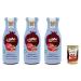 Italian Gourmet E.R. LOME Set of 3 pomegranate apples strawberry and raspberry 500 ml + Italian Gourmet Polpa 400 g