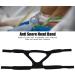 Adjustable Washable Anti Snore Headgear Strap in Gray - Stop Snoring Now! - Buy Online on GoSupps.com