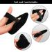 8Pcs Super-Soft Velvet Triangular Powder Puff Makeup Sponges for Contouring & Blending - Black - Buy Online on GoSupps.com
