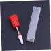 Healeved Nail Grinding Head Nail Drill Bits Manicure Drill Bits Exfoliating Tool Red medium Red - Buy Online on GoSupps.com