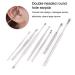 8pcs Stainless Steel Ear Pick Kit for Earwax Removal Spiral Double-Headed Cleansing Tools - Buy Online on GoSupps.com