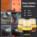 AQWAL Leather Repair Cream Liquid Shoe Polish Cream Shoe Polish Shoe Care Shoe Cream With Sponge Applicator Protects Leather From Scuffs And Scratches Best For All Kind Of Leather Surfaces Mix - Buy Online on GoSupps.com