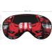 Shop Dirt Track Racing Car Soft Sleep Mask - Adjustable Eye Cover for Men & Women | Blocks Light for Better Sleep - Buy Online on GoSupps.com