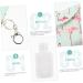 minkissy 2 Sets Flamingo Wash Hand Lotion Key Holder Travel Bottle Container Bottle Carriers for Shampoo Keyring Holder Bottle Pu Mini Key Ring - Buy Online on GoSupps.com