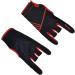 Heallily Professional Non-Slip Bowling Gloves - Comfortable Half-Finger Accessories (L/XL Red) - International Shipping Available - Buy Online on GoSupps.com
