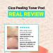 Elishacoy | TETRAFORCE Cica Peeling Toner Pads Gentle Exfoliating & Calming Toner with Cica Daily Skin Smoothing & Hydration Vegan & Dermatologist Tested 150 mL - Buy Online on GoSupps.com